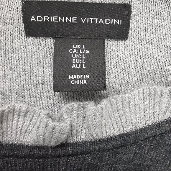 Adrian Vittadini Woman's Fall/Winter Dress Size Large, Long Sleeve, Gray - Picture 3 of 9
